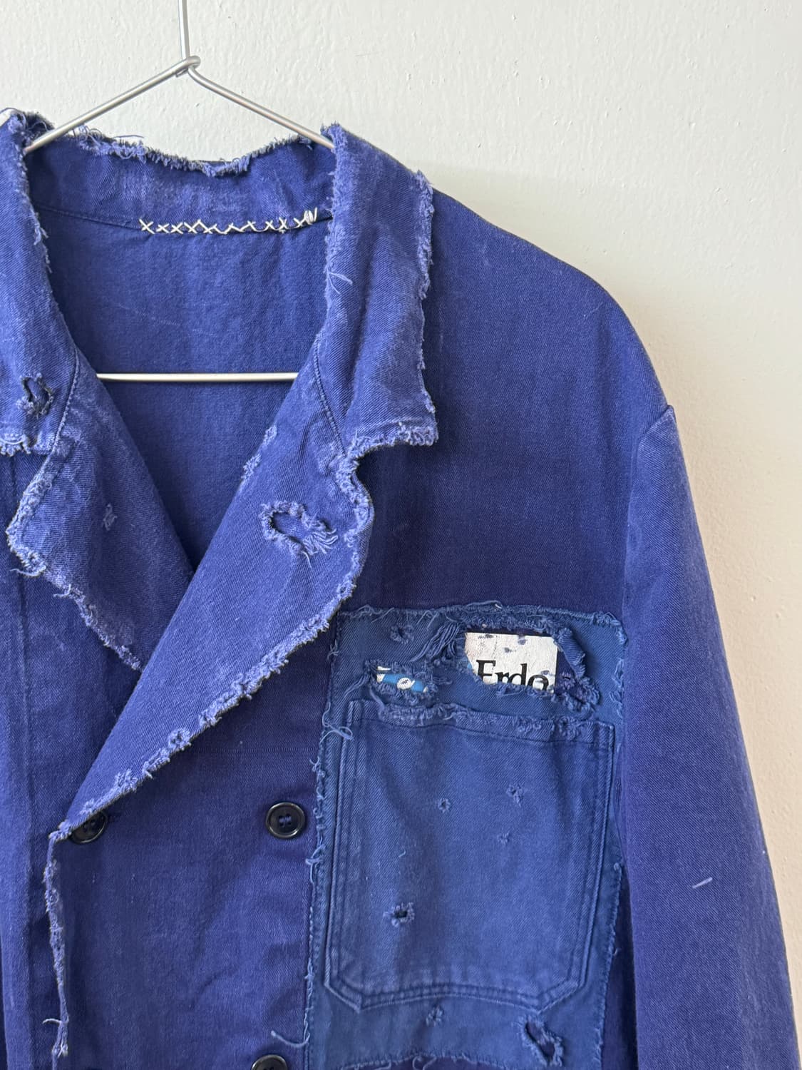 70-80s french double breasted wrok jacke 상품이미지3