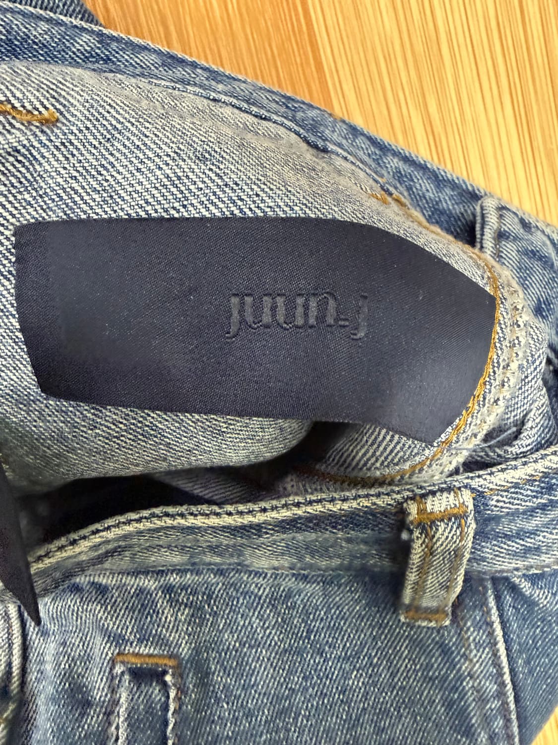 준지 카모 데님팬츠 상품이미지5