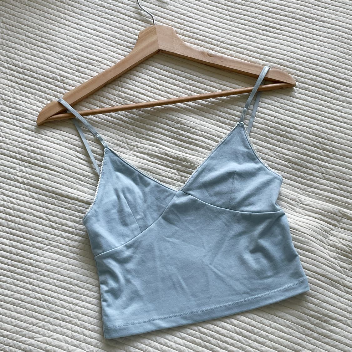 낫유어로즈 Yui cardigan set Blue 상품이미지3