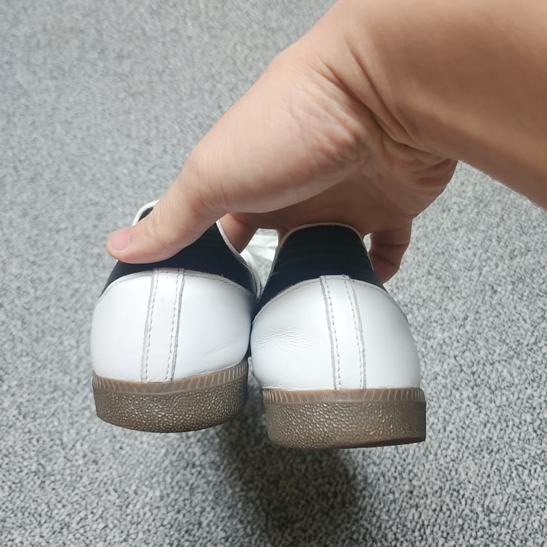 [260] 아디다스 삼바 흰검 스니커즈 상품이미지4