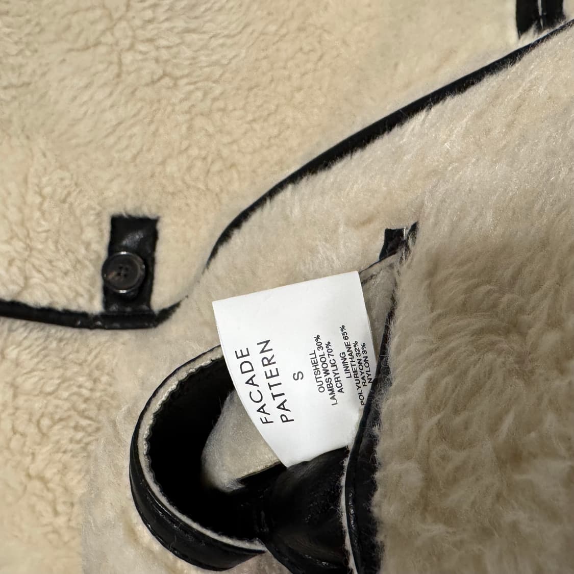 파사드패턴 빈티지 리버시블 무스탕 S 상품이미지6