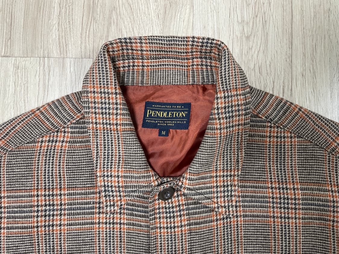 100) 펜들턴 글렌체크 플라넬 자켓 상품이미지3