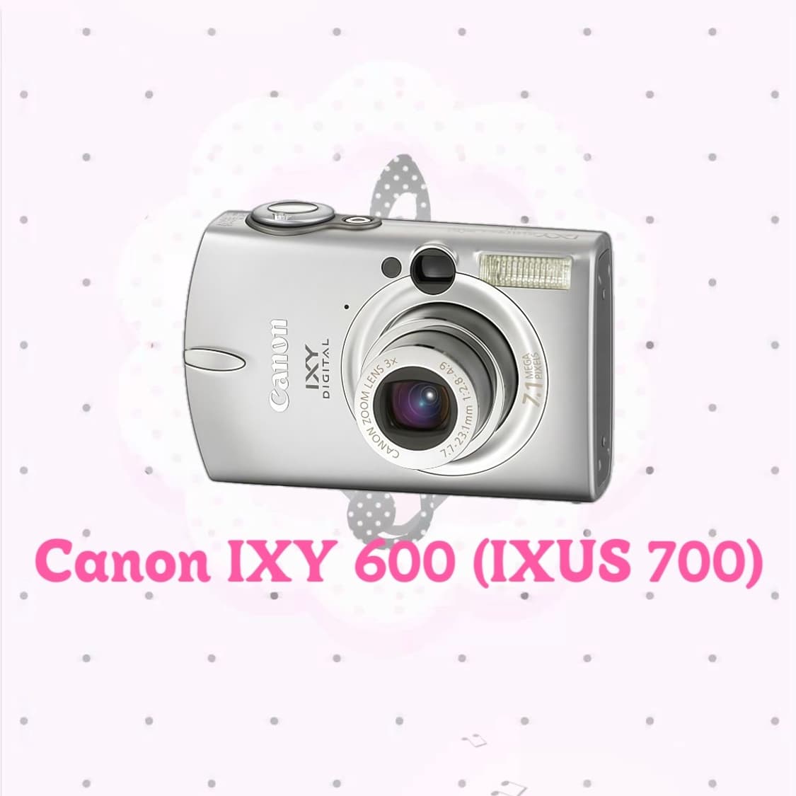 [*인기!🩷/한국어🍀] 캐논 IXY 600 (IXUS 700) 디카 상품이미지1