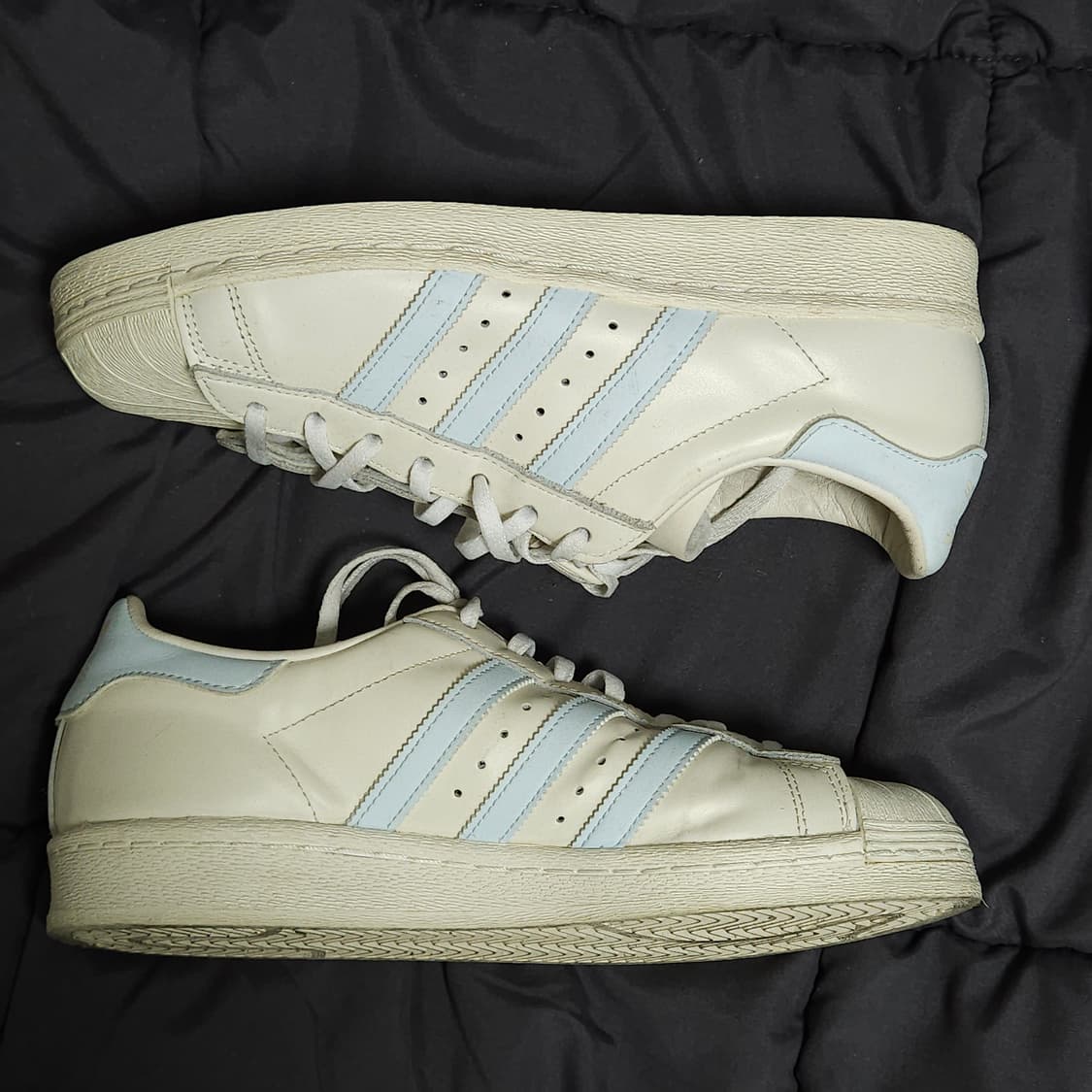 270 ) 아디다스 슈퍼스타82 클라우드 화이트 스카이 틴트 상품이미지4