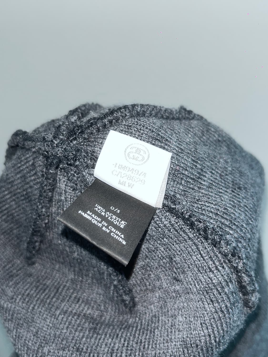 stussy 스투시 샤넬 더블 로고 투톤 비니 상품이미지5