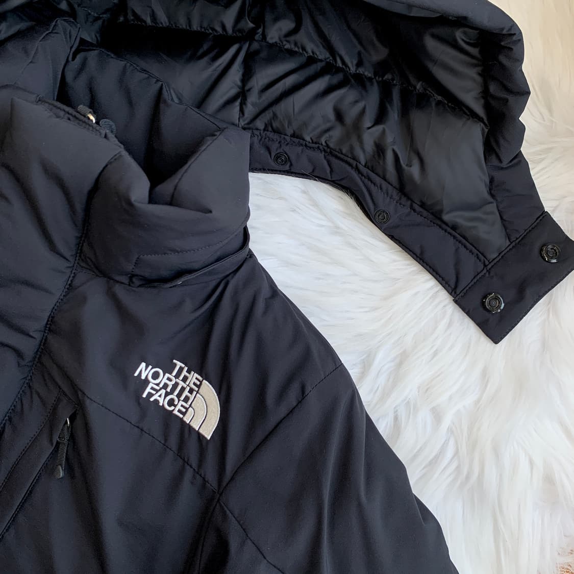 노스페이스 키즈 덕다운 후드 탈부착 패딩 1752 상품이미지5