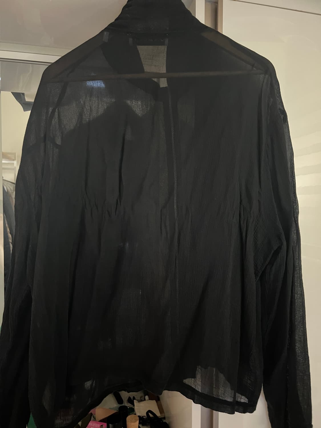 아워레가시 슈렁큰 풀집 폴로 레이온 집업 50 상품이미지2