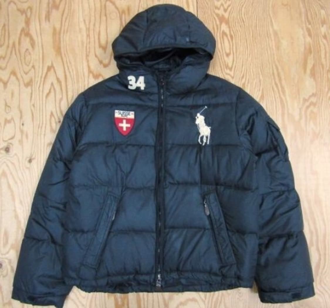 폴로랄프로렌 빅포니 패딩 블랙  L 상품이미지1