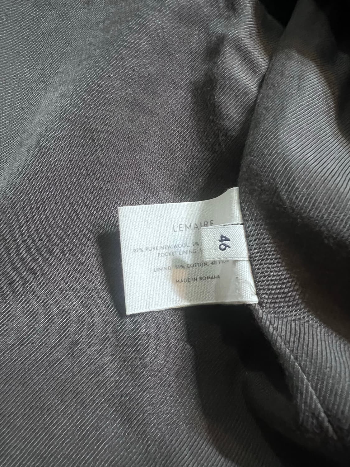 르메르 카프탄 16fw 울 헤링본ver 상품이미지3