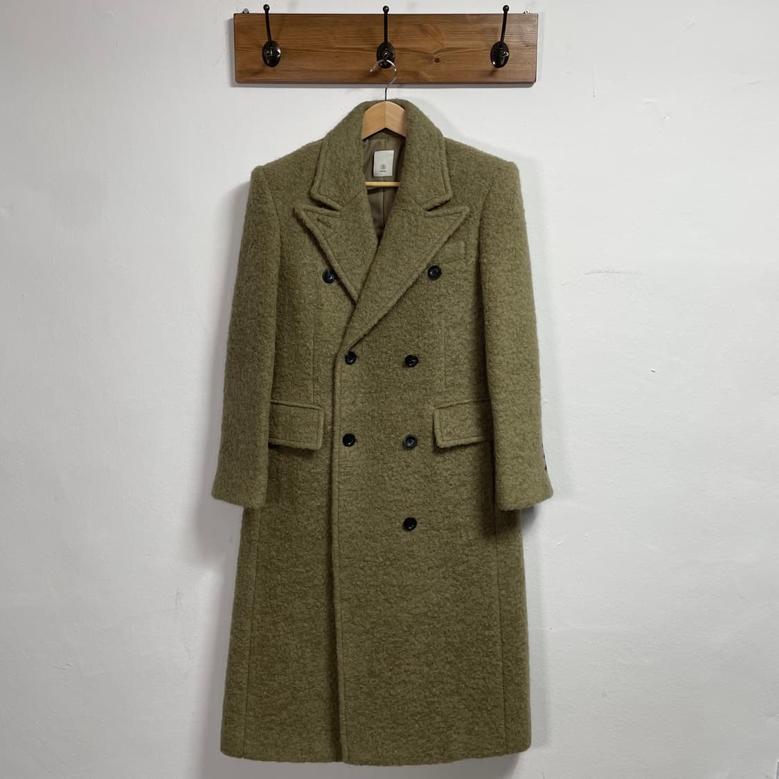 (새상품) 블러썸 에이치 컴퍼니 알파카 더블 롱코트 (on.44)   - 상품이미지1