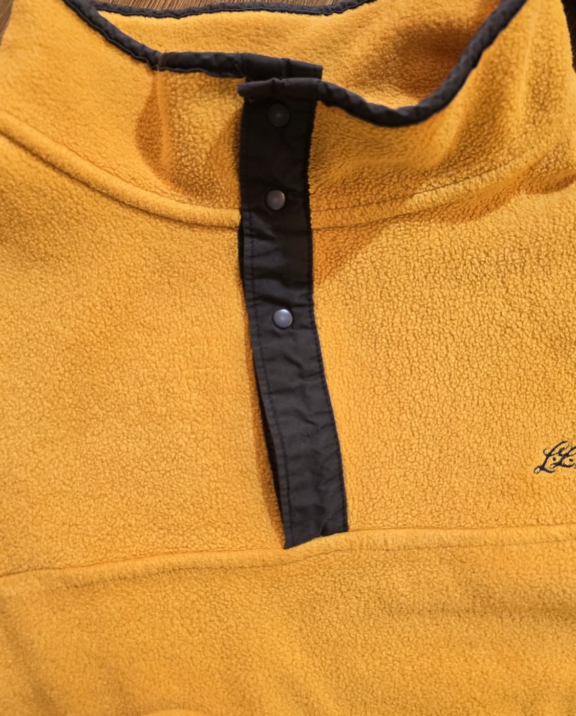 LLBean Fleece Pullover 옐로우 (엘엘빈 플리스) 상품이미지4