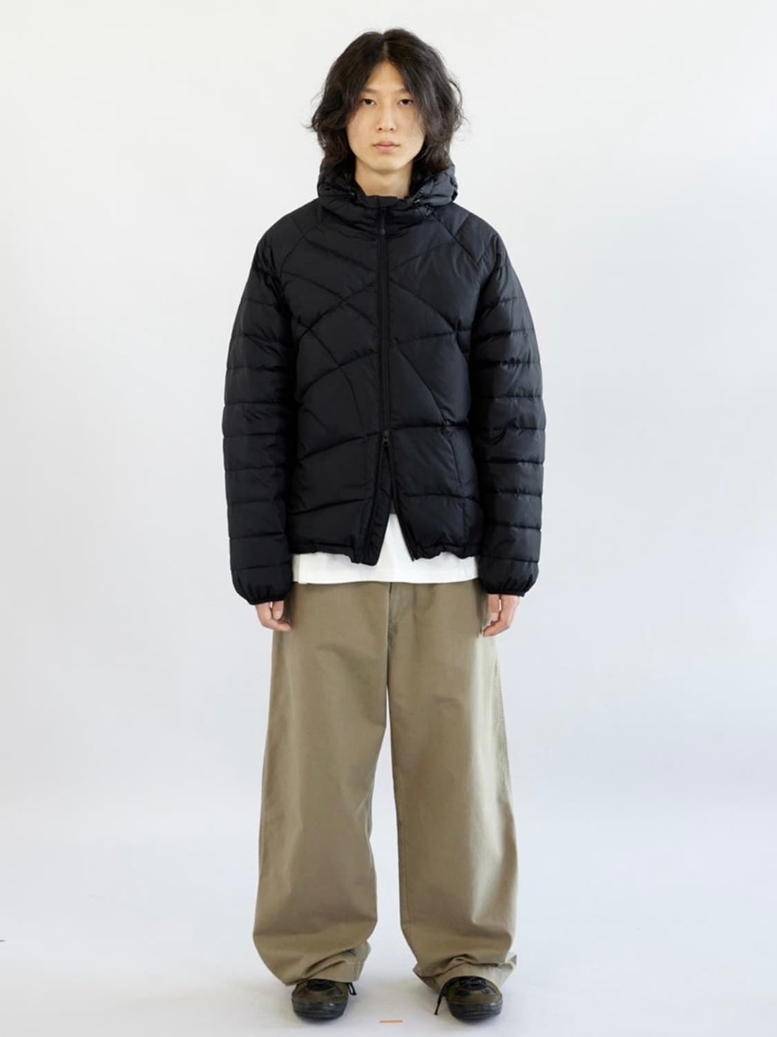 24fw 해칭룸 웹 구스 다운 퍼퍼 블랙 상품이미지8