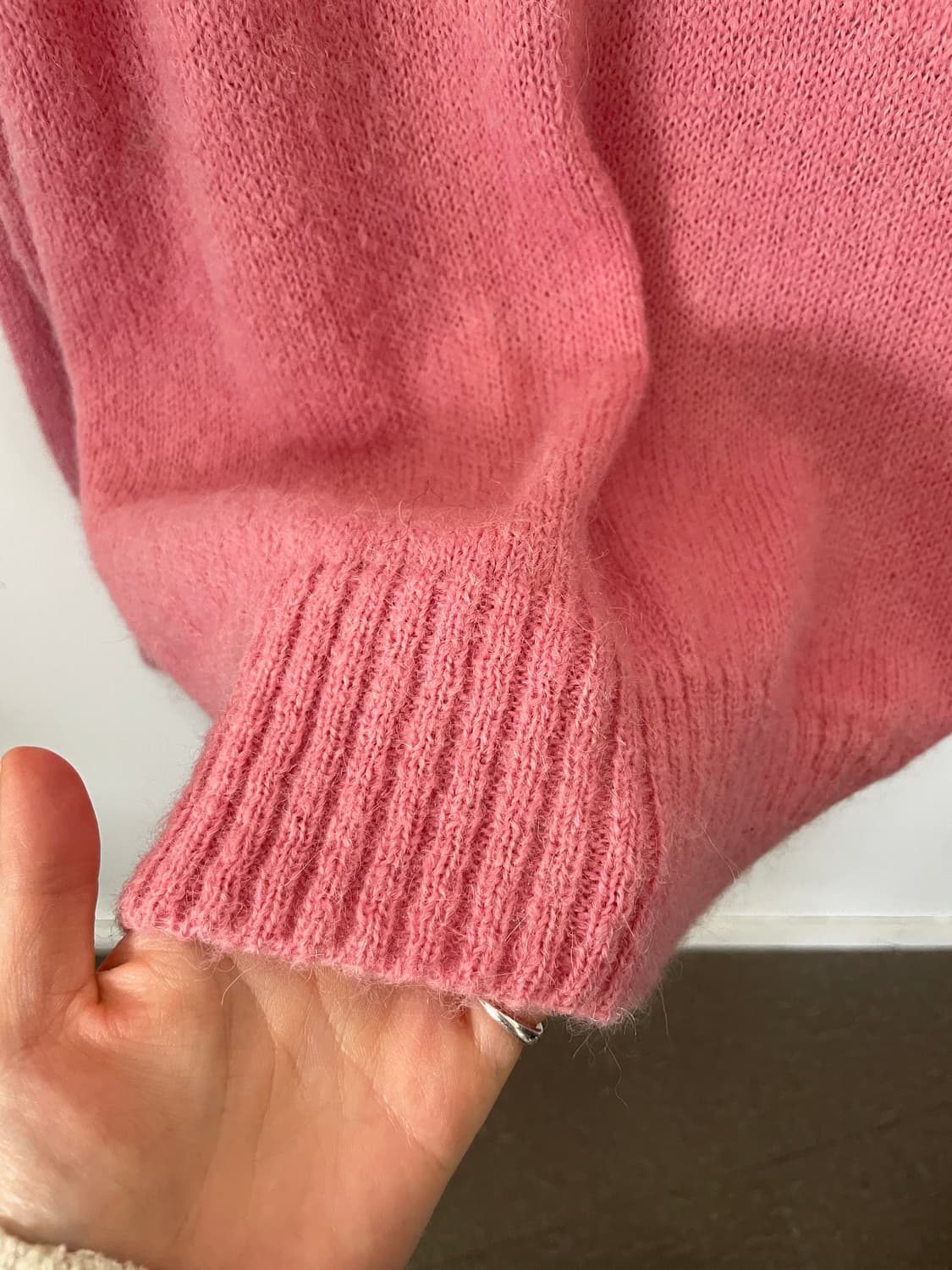 vintage pink sailor loose knit 상품이미지7