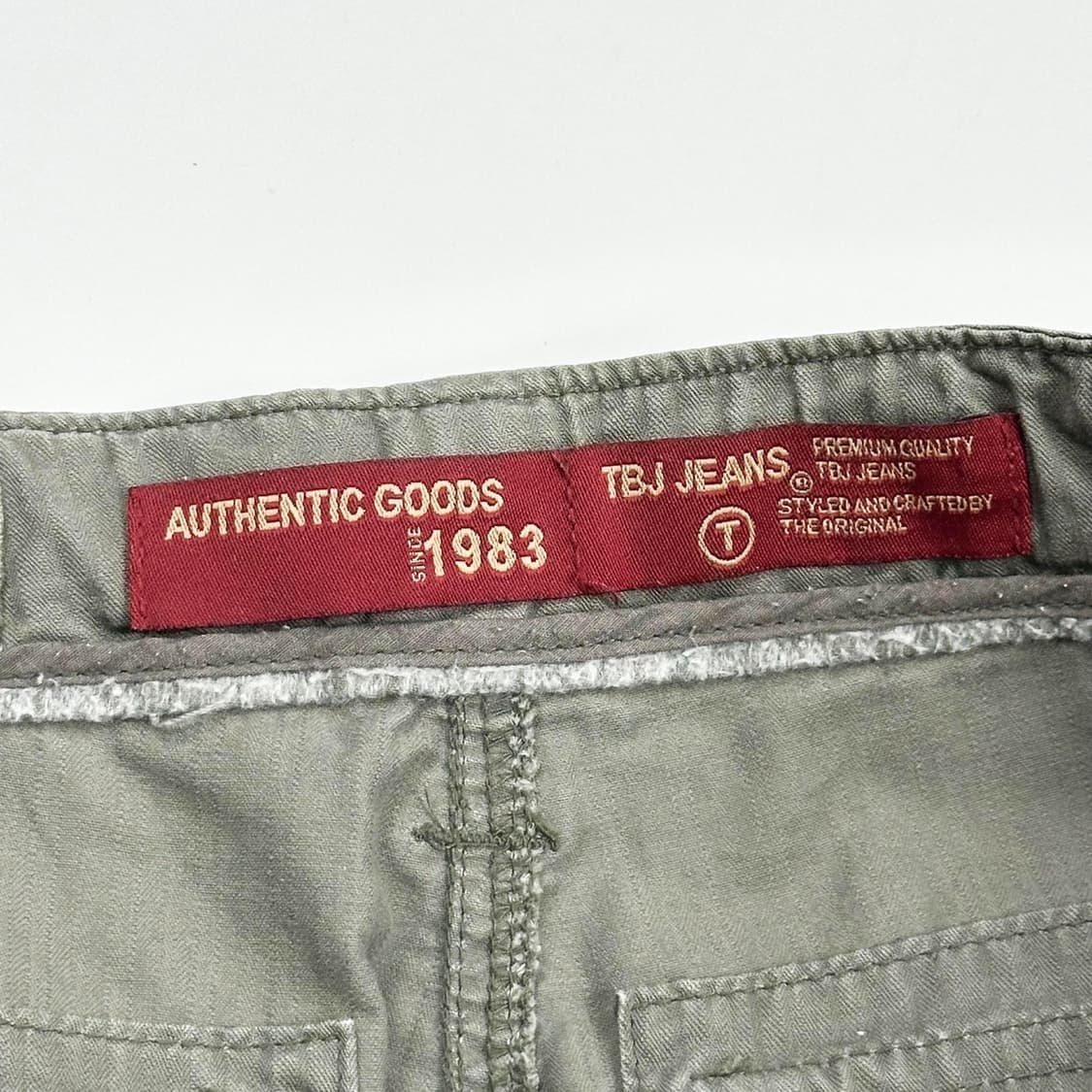VTG 빈티지 카키 카고 반바지 팬츠 (32인치) 상품이미지4