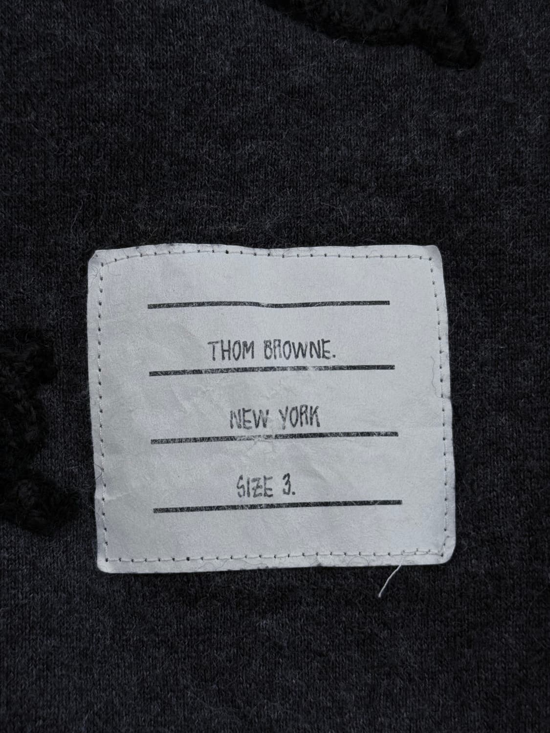 톰브라운 터틀 & 웨일 자수 스웨트셔츠 상품이미지4