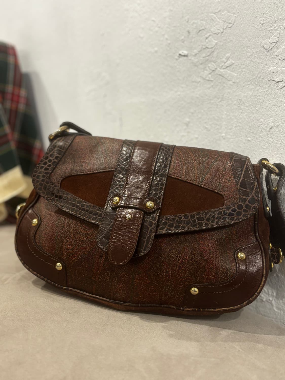 y2k 빈티지 페이즐리 숄더백 상품이미지10