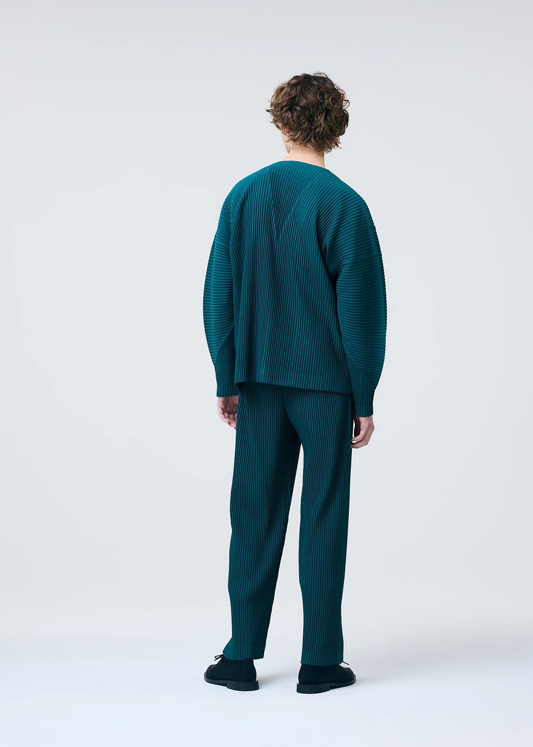 옴므플리세 플리츠팬츠 jf172 블랙 1사이즈 새상품 상품이미지7