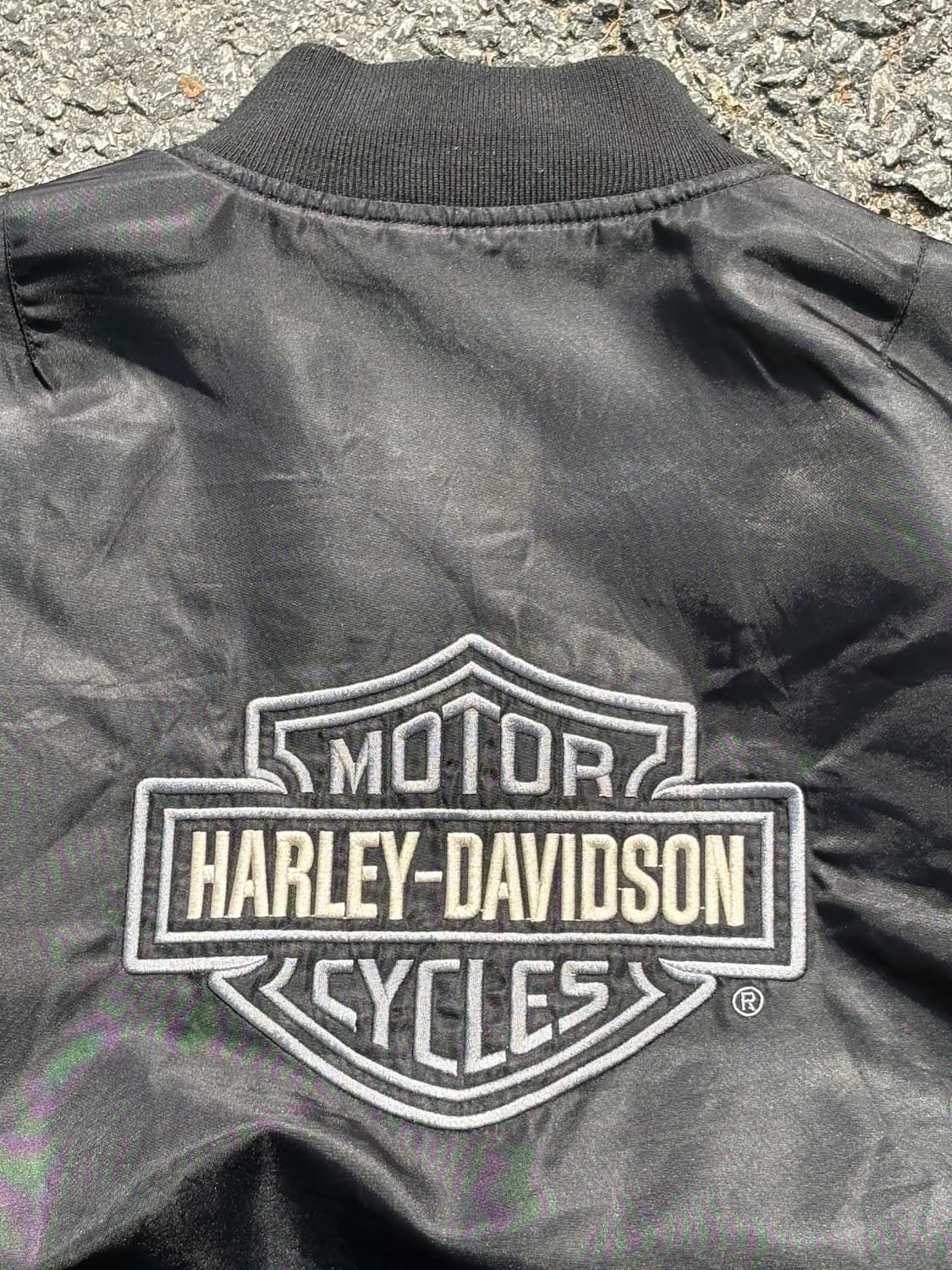 할리데이비슨 블루종 봄버자켓 B214 상품이미지7