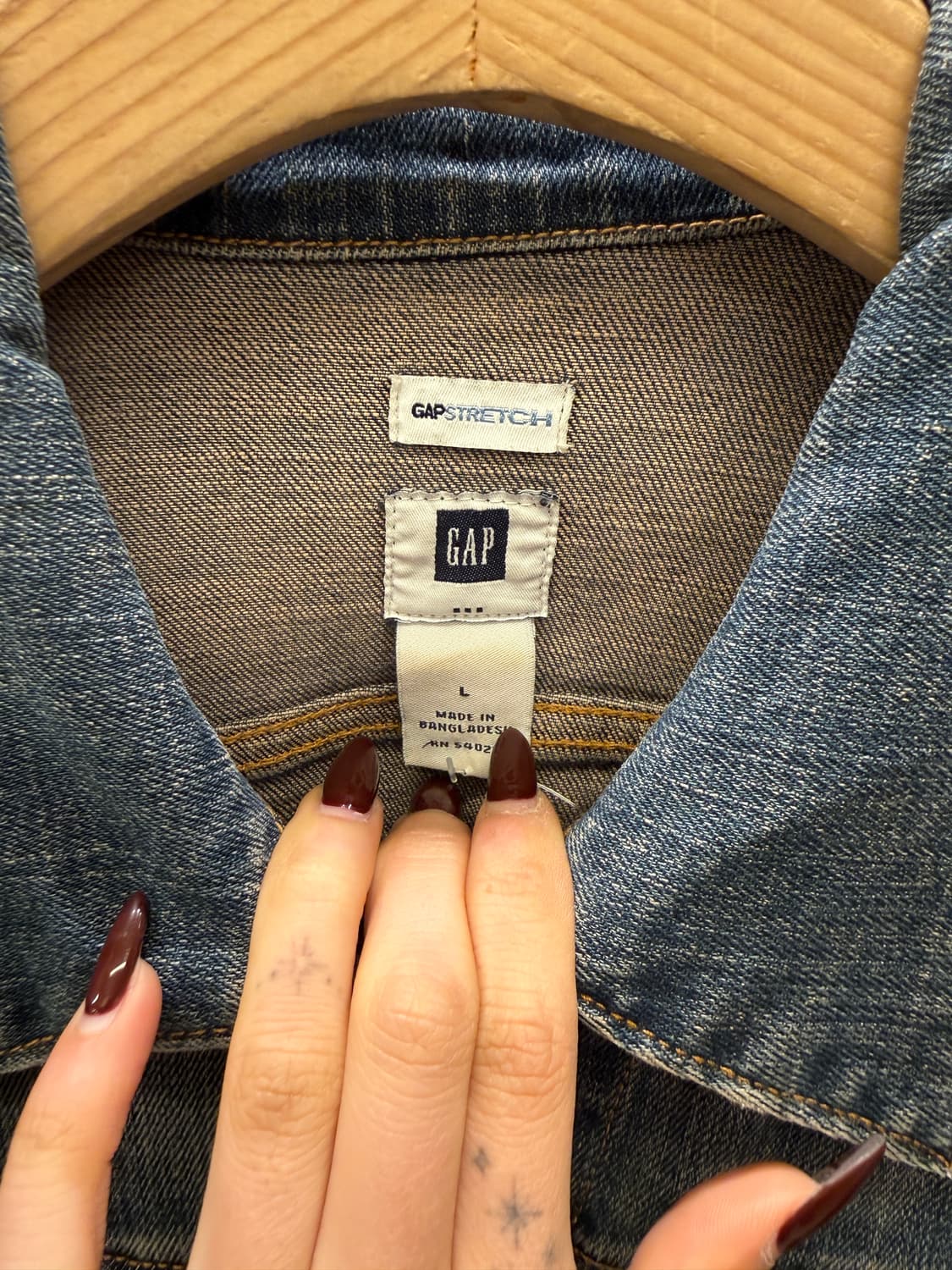 갭 빈티지 트러커 데님 자켓 U1459 상품이미지5