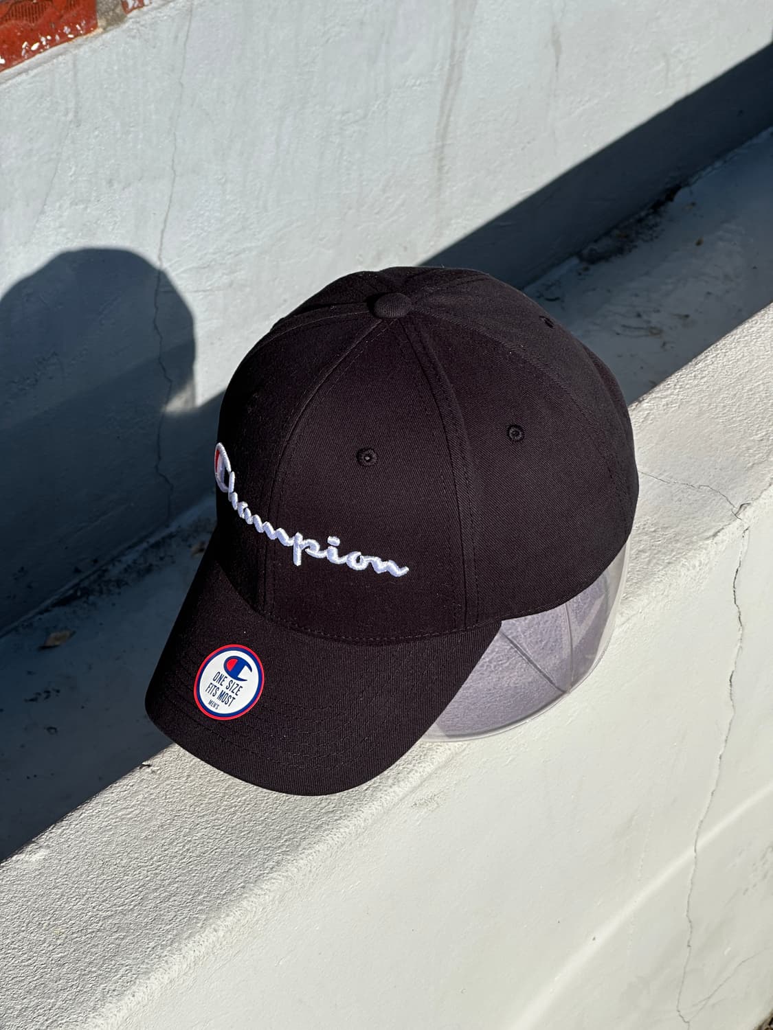 (새상품) [M-L] 챔피온 블랙 볼캡 모자 상품이미지2