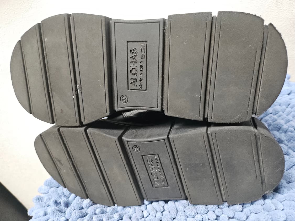 알로하스 캔캔 부츠 38 블랙 상품이미지9