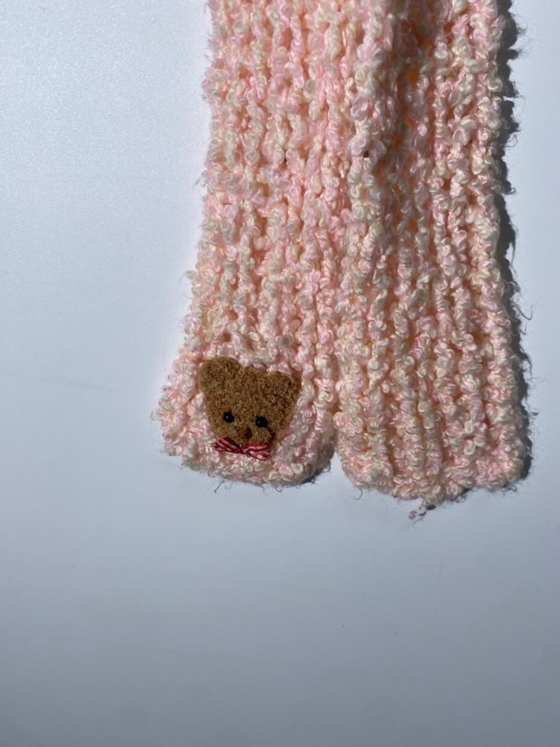 빈티지 테디베어 머플러 상품이미지2