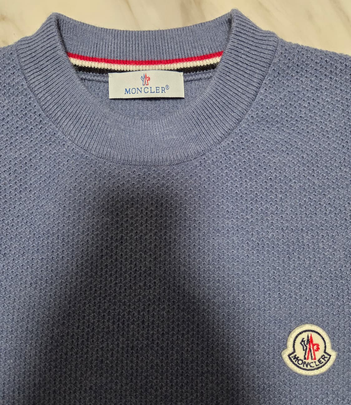 몽클레어 네이비 블루 니트 상품이미지3