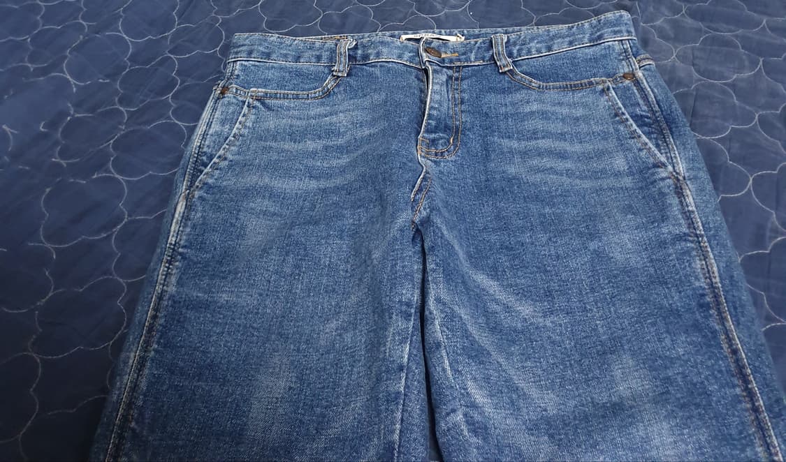 8그램 슬림핏 스판 워싱 데님팬츠 (30) 상품이미지2