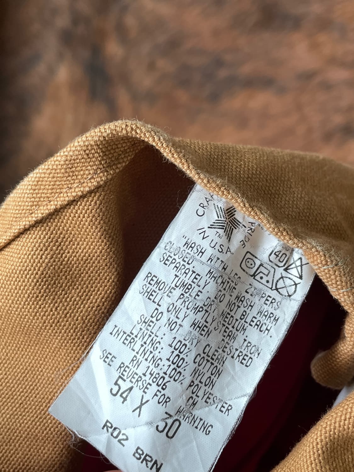 칼하트 R02 덕 인슐레이트 오버롤  상품이미지8