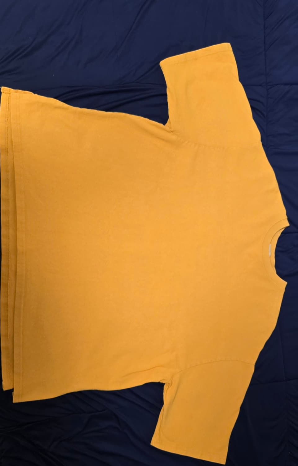 acon 아콘스튜디오 TR 오버 머스타드 반팔티셔츠 박스티 상품이미지6