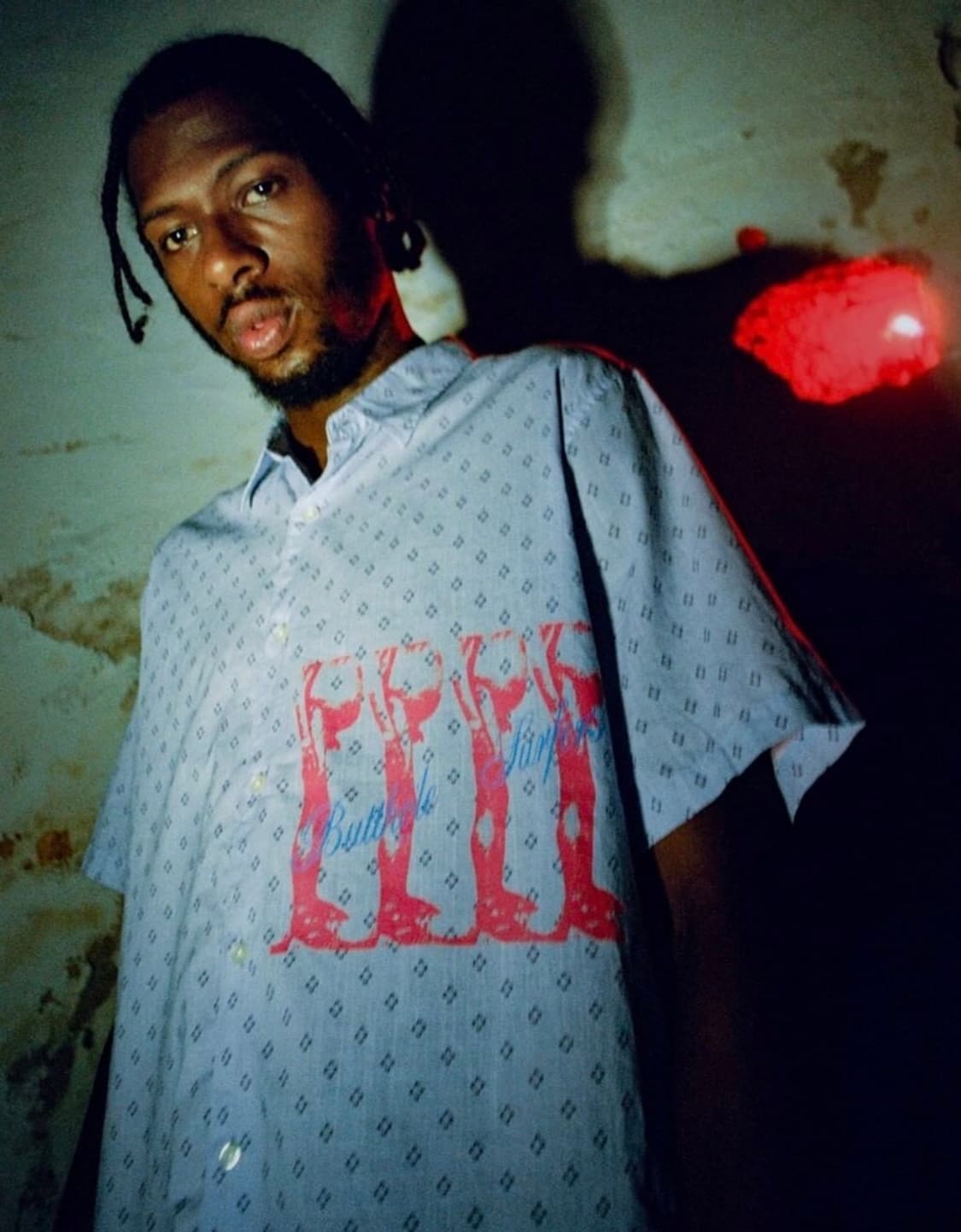 Supreme x butthole surfers 반팔 셔츠 (L) 상품이미지1