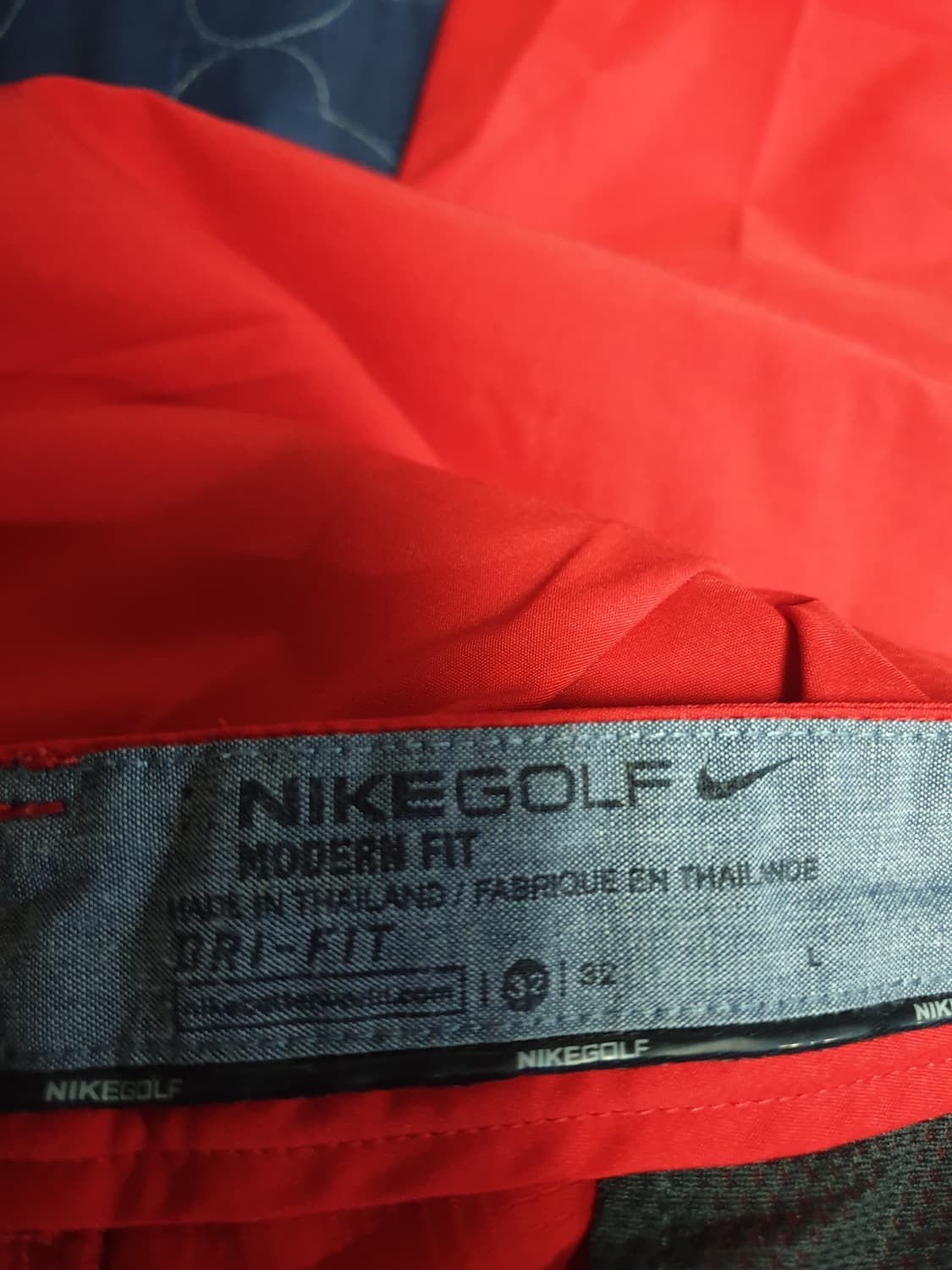 (16s) 나이키골프 드라이핏 폴리 스판 팬츠 레드 (32) 상품이미지4