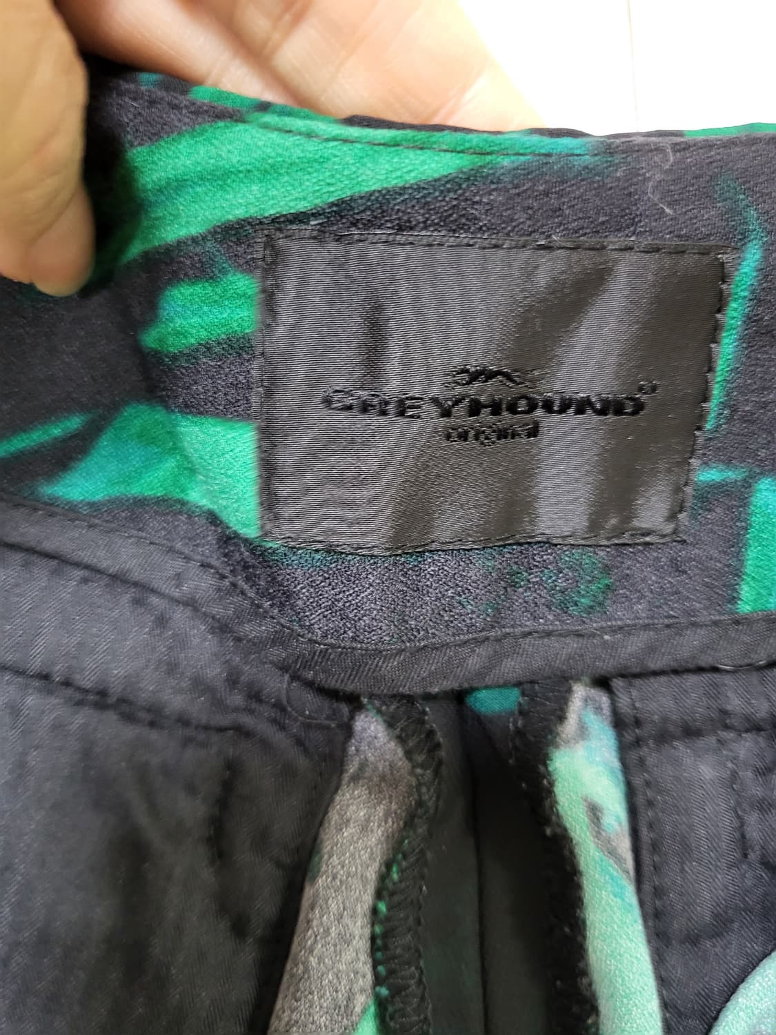 톰그레이 하운드 수입한 시스루 실키  패턴 바지 44-55 상품이미지7