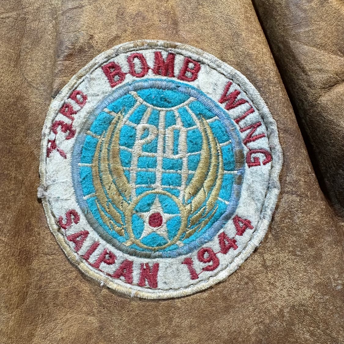 [40] VINTAGE 빈티지 밀리터리 가죽 자켓 상품이미지5