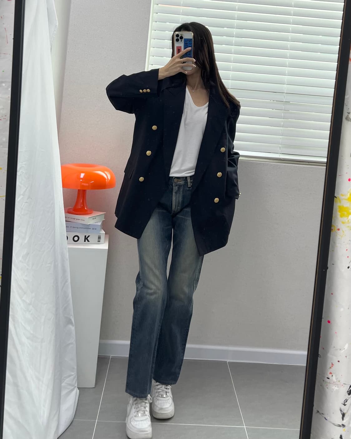 (M)빈티지 울 블레이져-M1598 상품이미지1