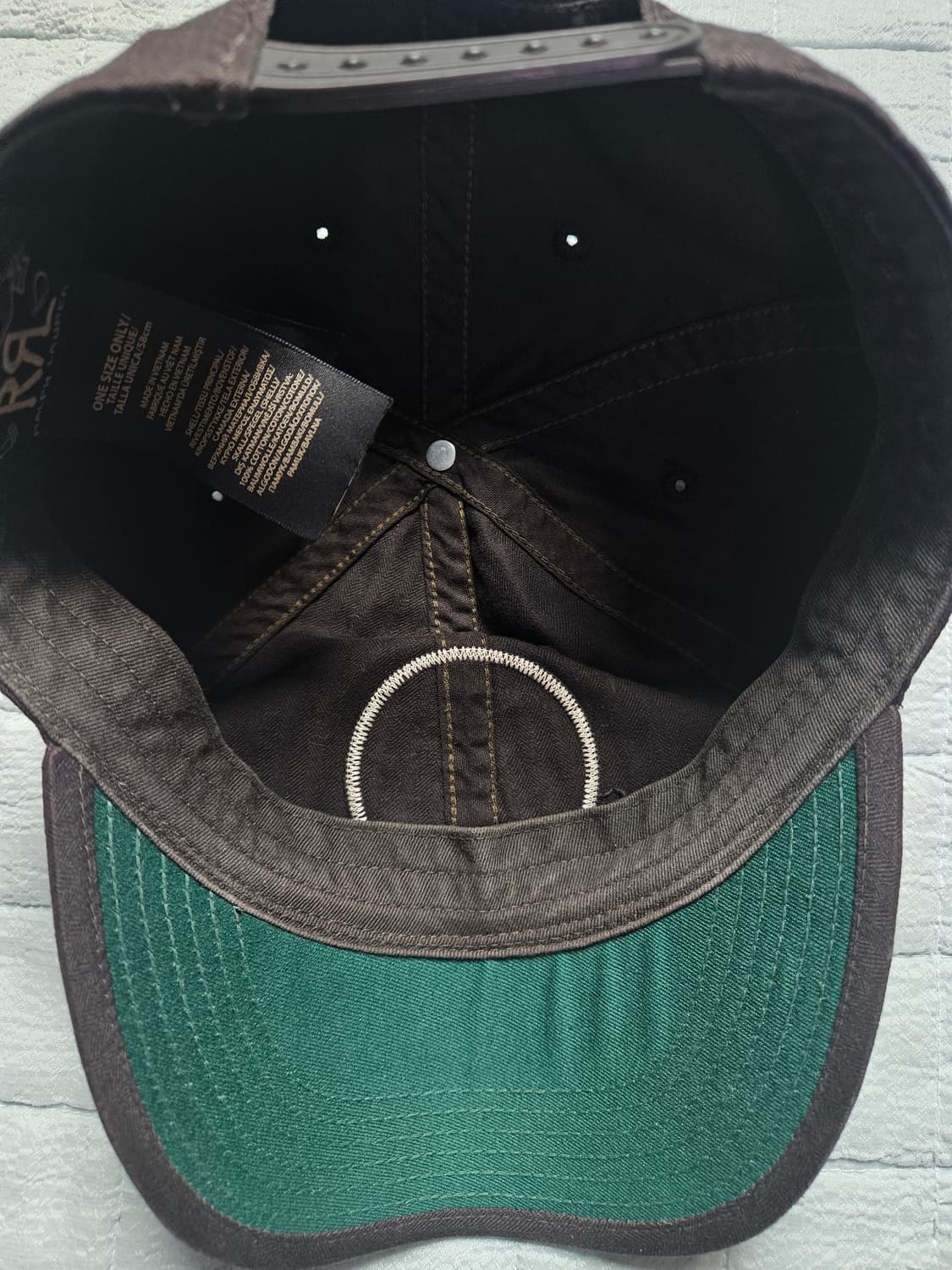 RRL 볼캡 블랙 상품이미지7