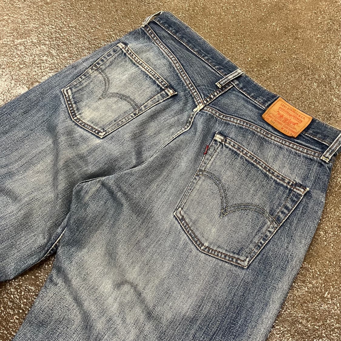 00s Levis504 루즈핏 데님 팬츠 (33”) 상품이미지2