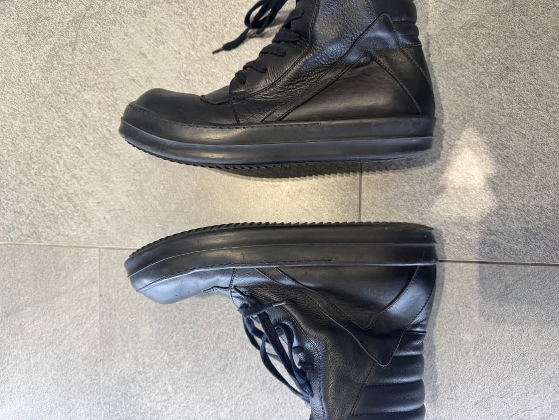 42 릭오웬스 지오바스켓 트리플블랙 상품이미지7