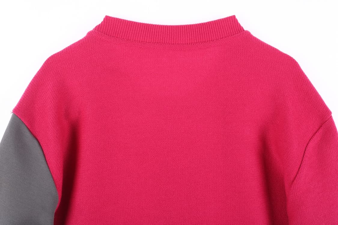 [100] 시스템옴므 울 니트 콤비 맨투맨 상품이미지6