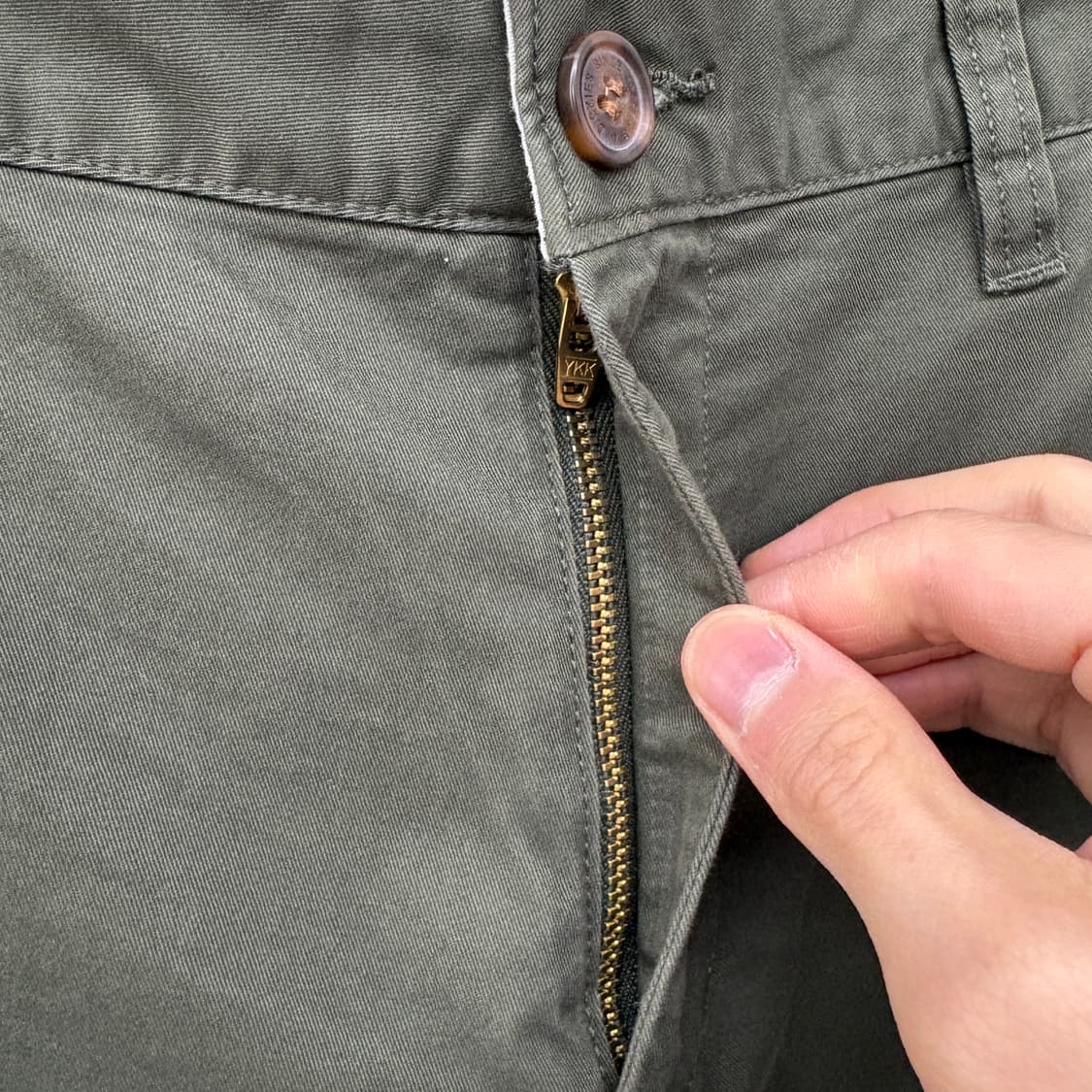 디키즈 카키색 코튼팬츠 32in 상품이미지2