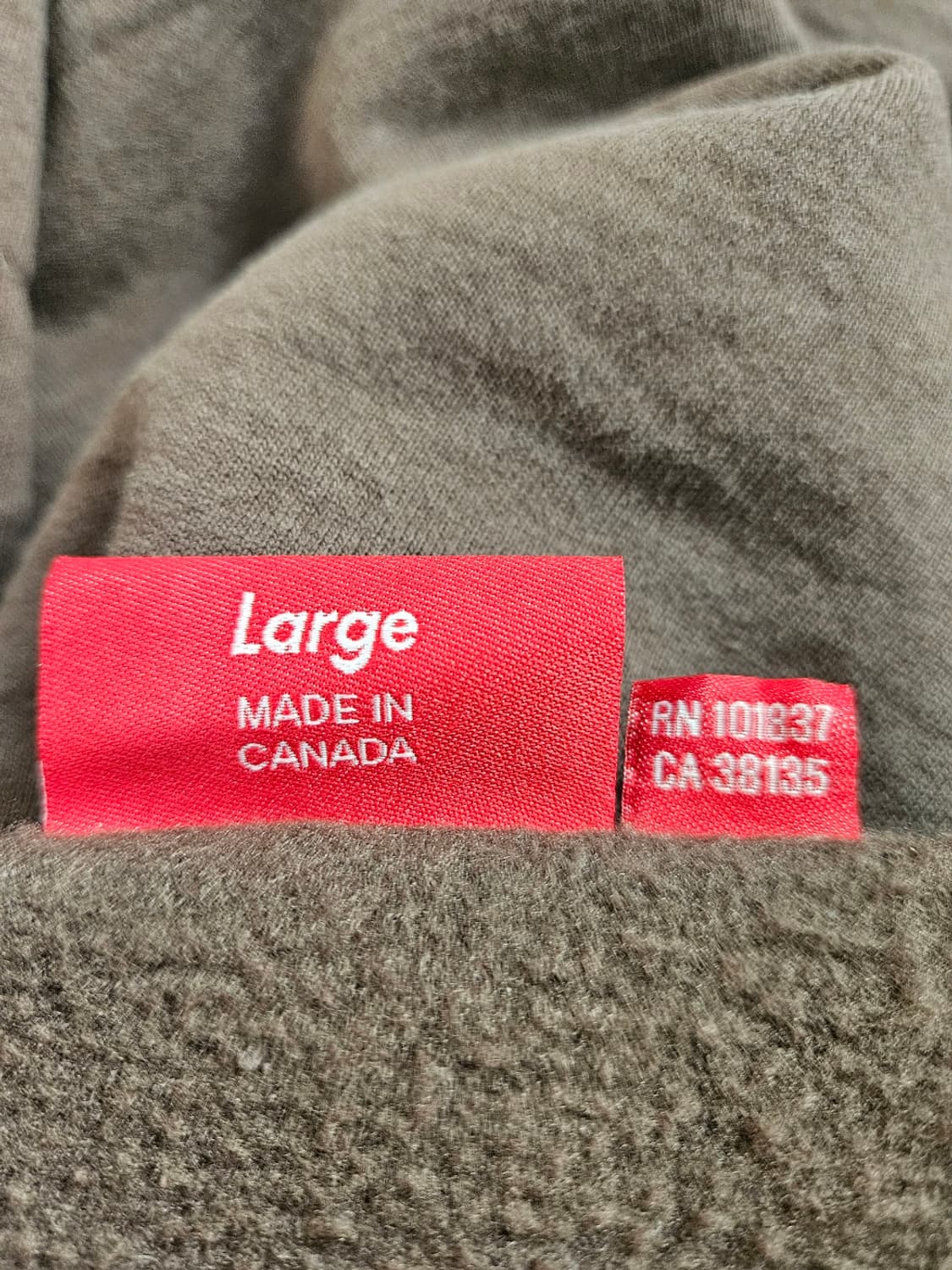 (파워정품) 슈프림 박스로고 크루넥 브라운 22FW L 상품이미지4