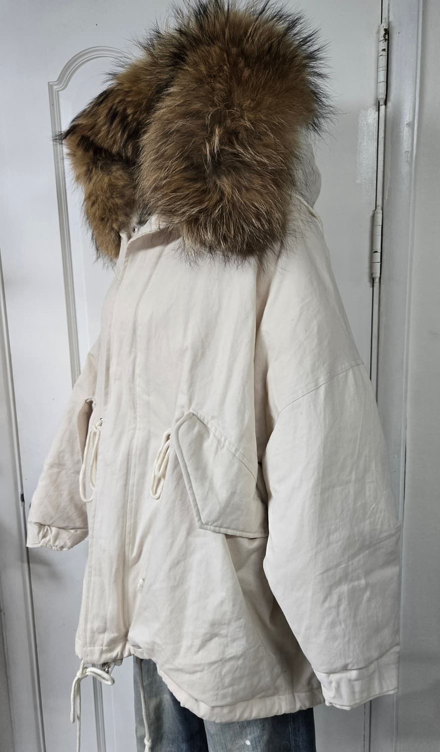 JKICHI 제이키치 라쿤퍼 야상 다운패딩 상품이미지3