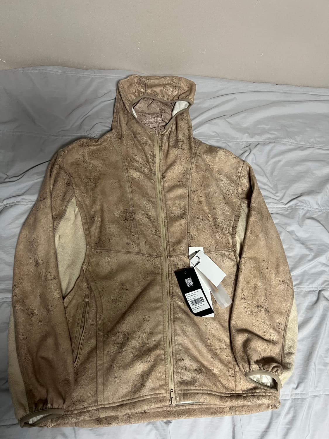 (M)엑슬림 ep4 01 후리스 자켓 fleece jacket ivory 상품이미지2