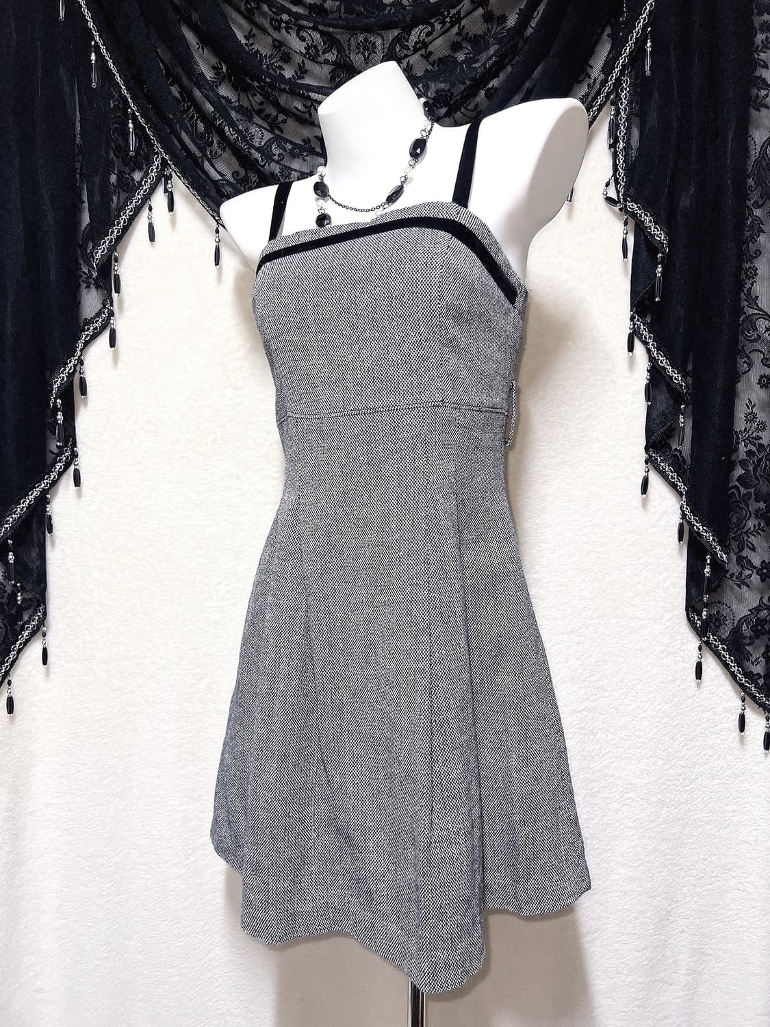 핑크믹스 로맨틱갸루 로걀 히메 고딕 미니원피스 탑드레스 핀터 헤이세이 상품이미지4