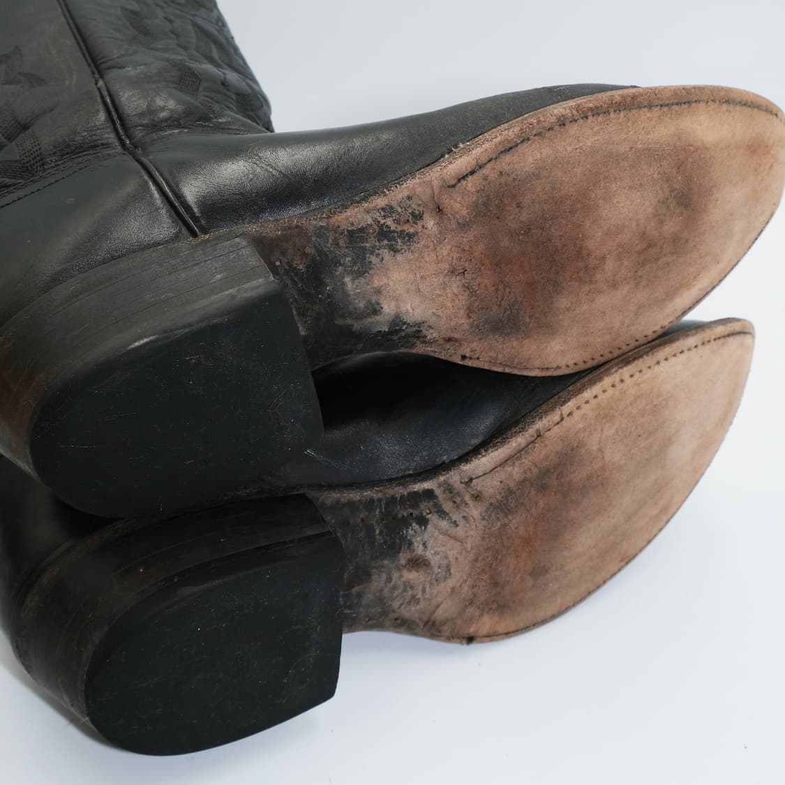 빈티지 저스틴 웨스턴 레더 부츠 10.5D(285)사이즈 BT28504 상품이미지9