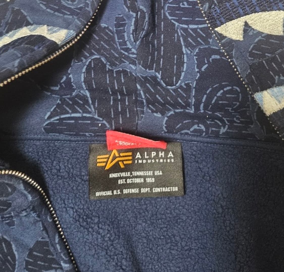 알파인더스트리 베이프 후드집업 상품이미지4