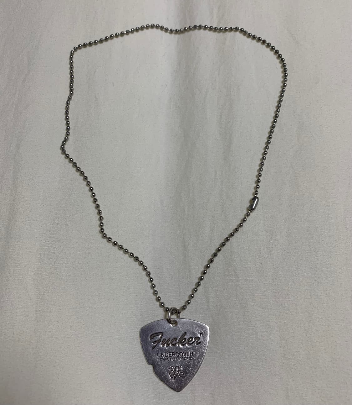 언더커버 01SS 아카이브 기타 피크 목걸이 넥클리스 상품이미지3