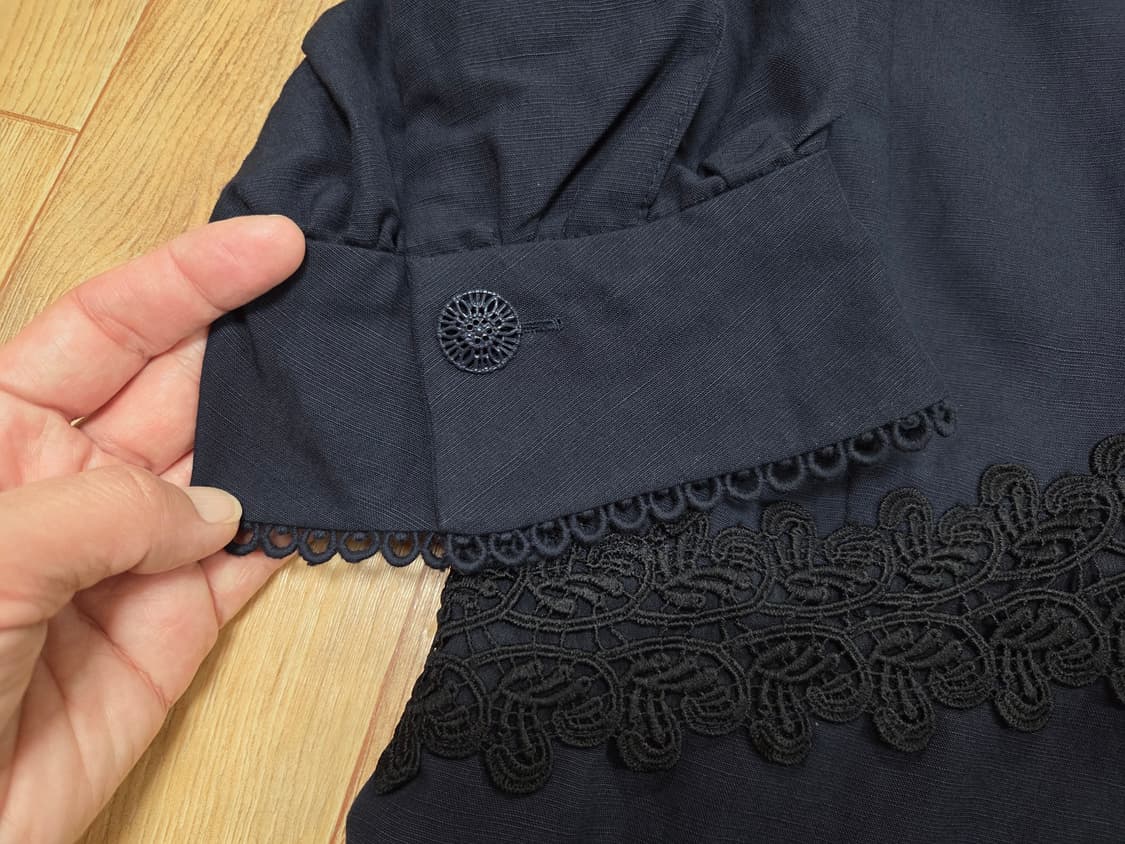 잇미샤(it michaa) 레이스포인트 린넨원피스 55 새상품 상품이미지7