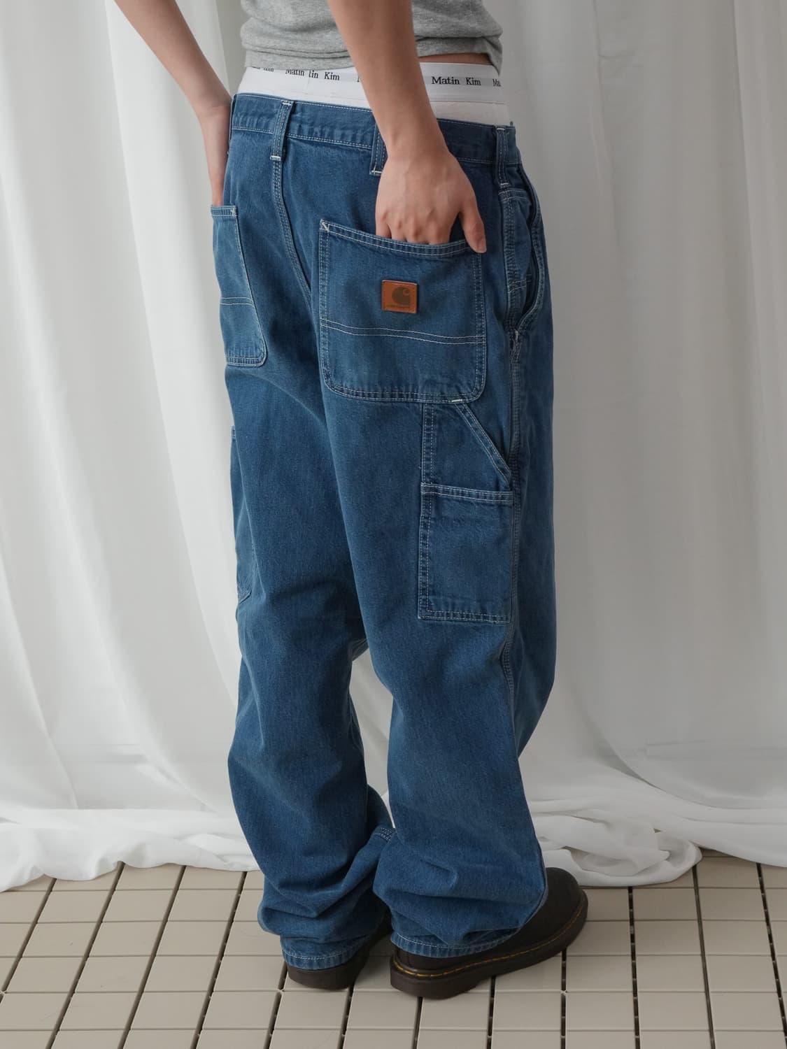 칼하트 카펜터 데님 382 DUNGAREE (32/30) 상품이미지1