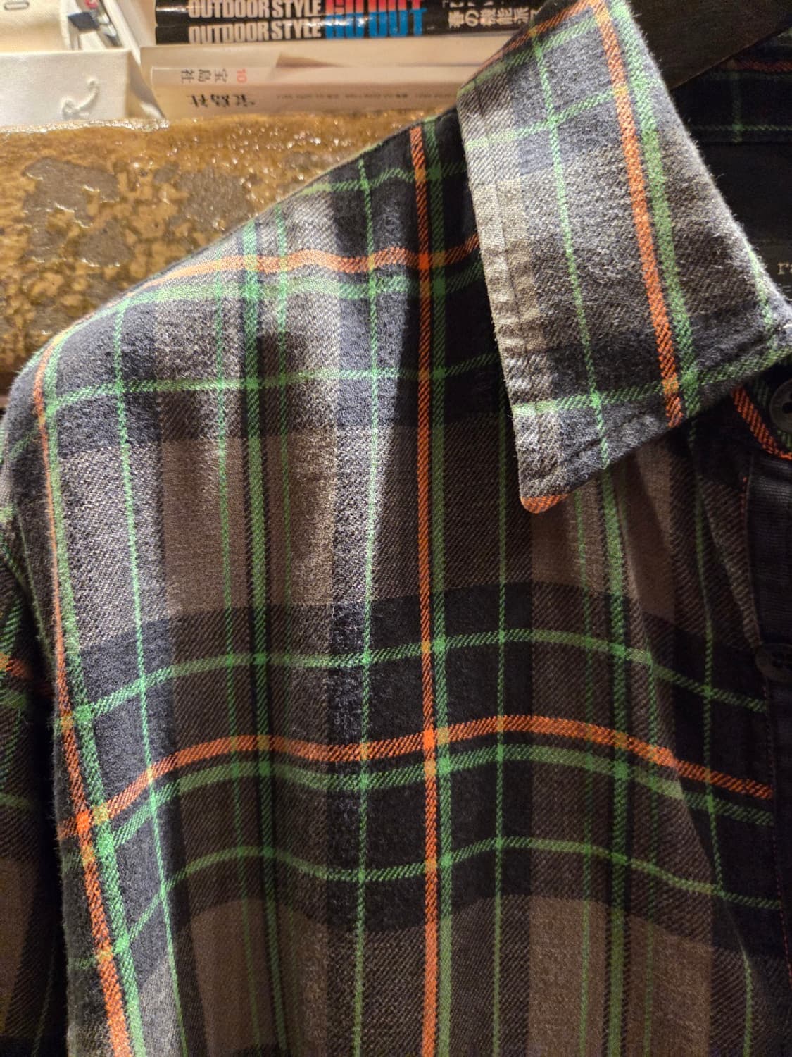 랙앤본 플란넬셔츠 상품이미지5